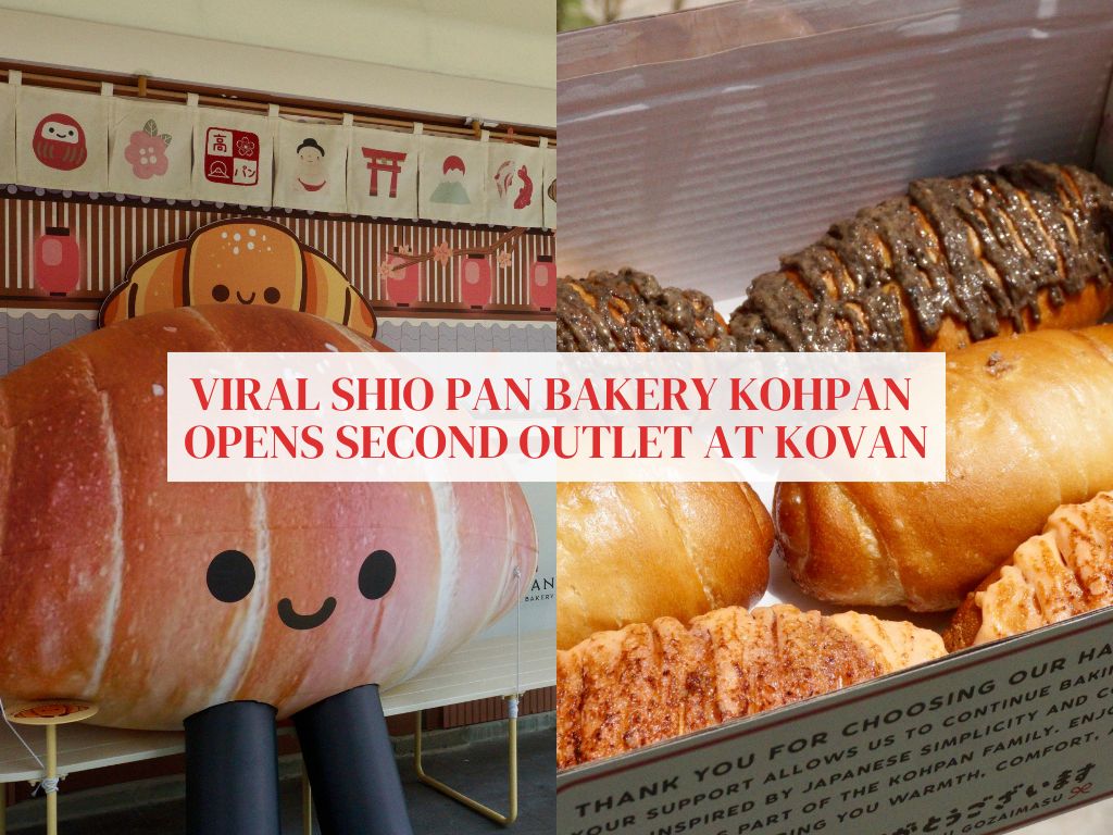 Viral shio pan bakery Kohpan opens second outlet at Kovan