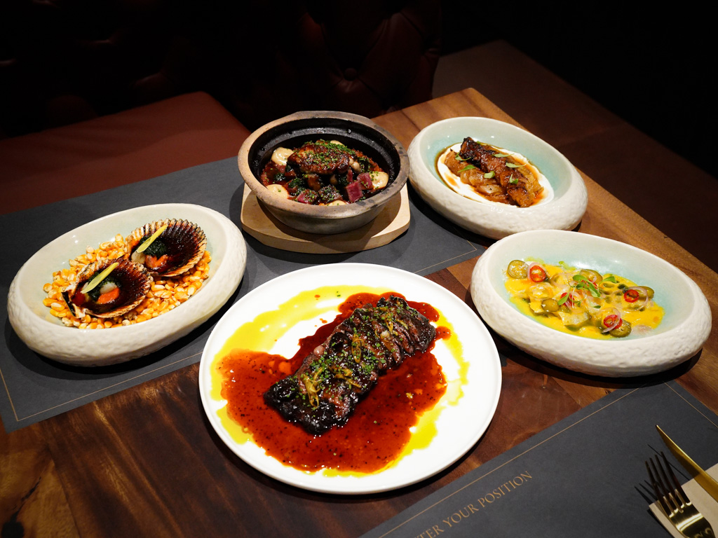 A slew of luxurious flavours. Photo: Evan Mua/HungryGoWhere the margin restaurant