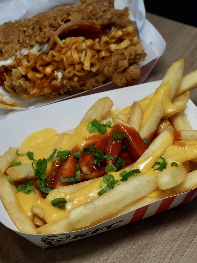 KFC buldak carbonara