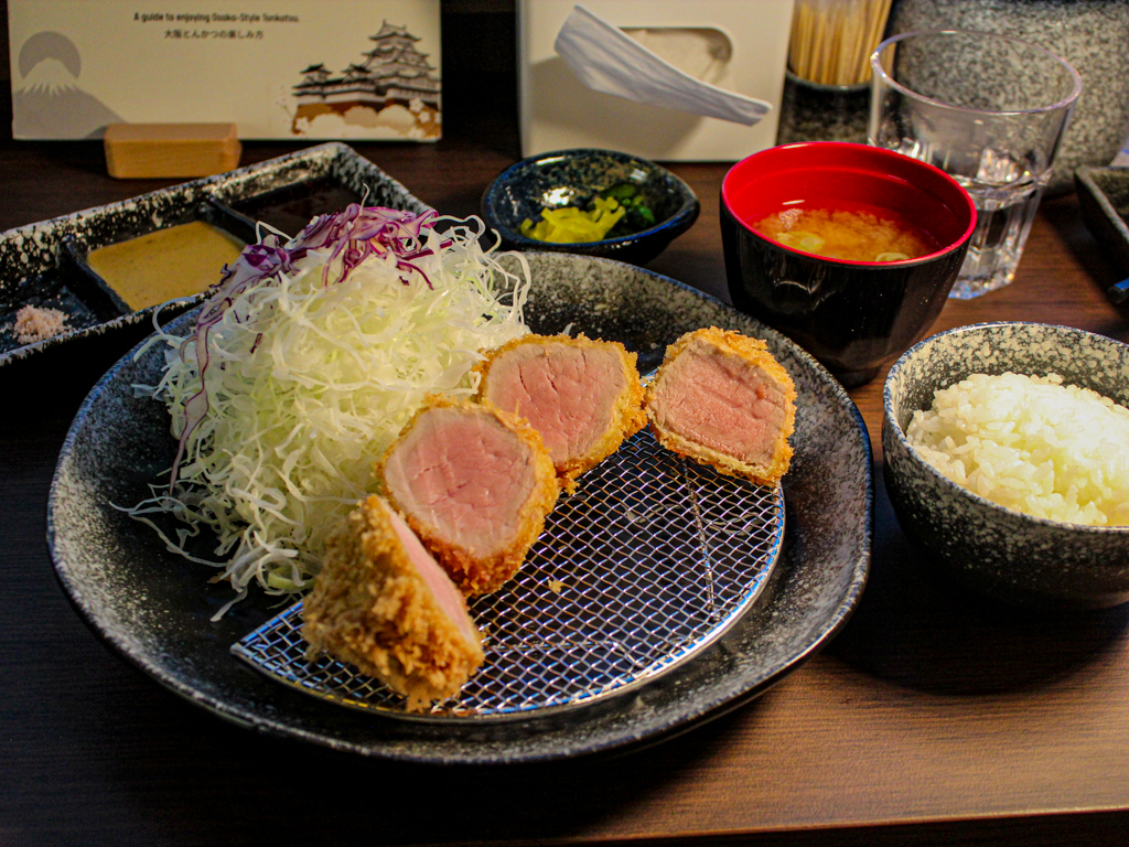 The classic hire tonkatsu set, served with many accompaniments. Photo: Angeline Ang/HungryGoWhere tonkatsu daiki orchard