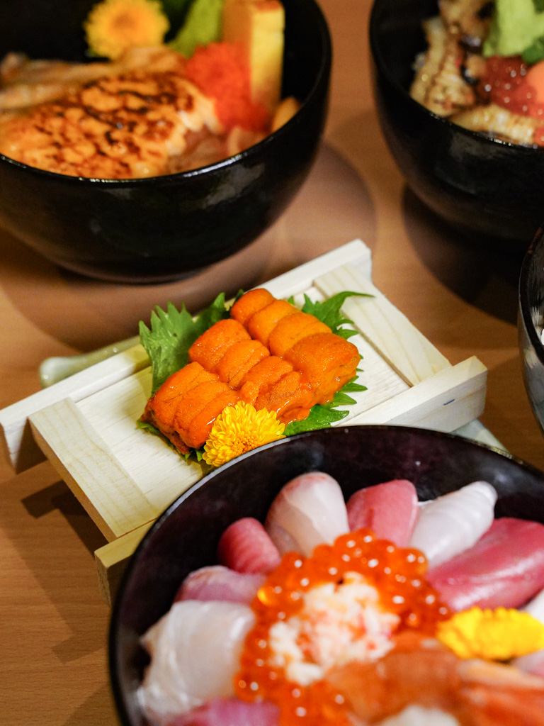 Sweet and creamy bafun uni! Photo: Evan Mua/HungryGoWhere sushi dorobo