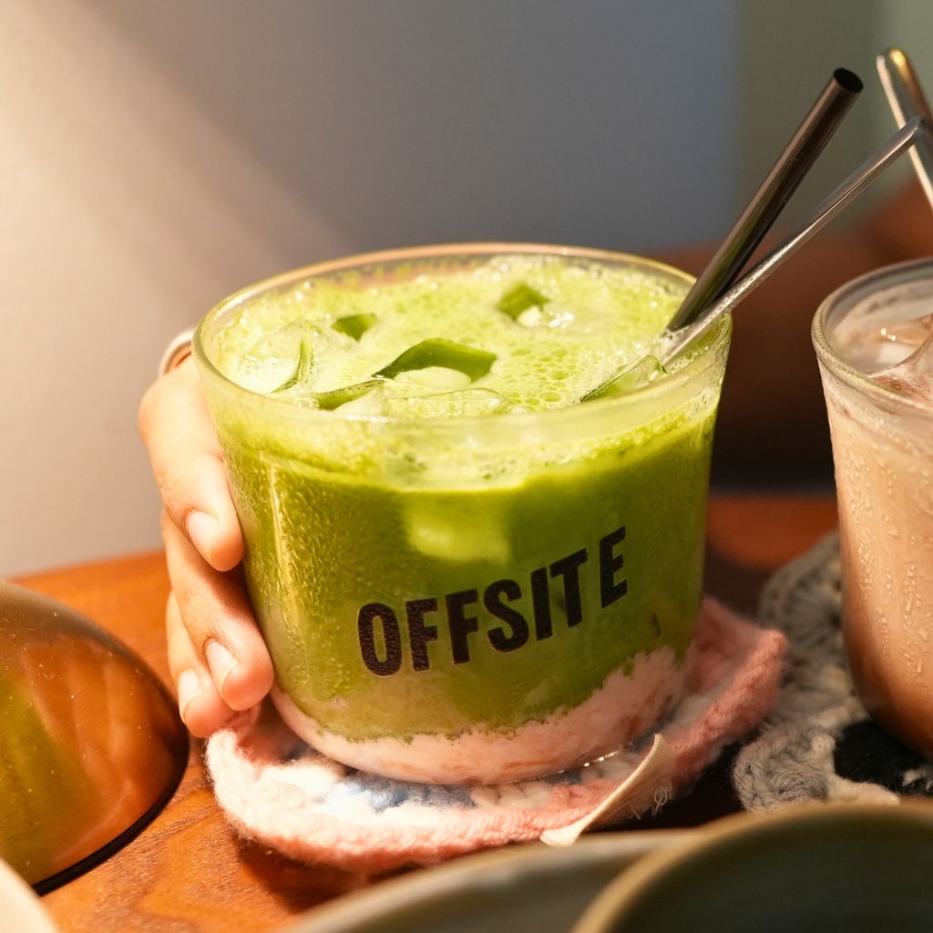 Don’t be basic — get yourself the guava matcha if you’re feeling adventurous. Photo: Shannon Yap/HungryGoWhere offsite cafe