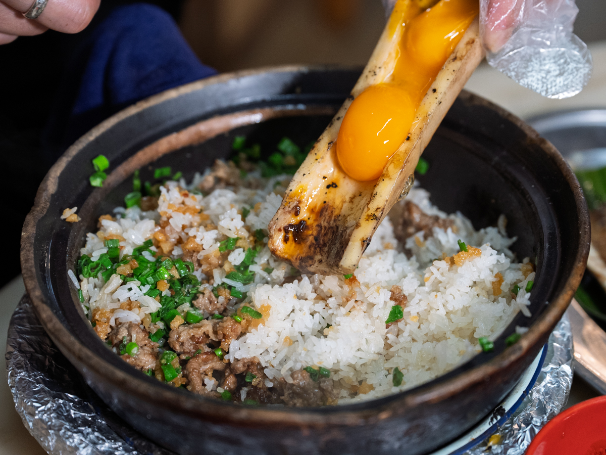 geylang claypot rice bone marrow claypot rice