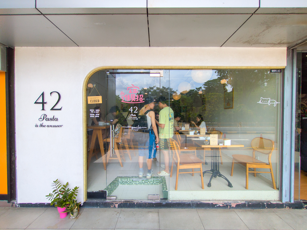 Photo: Gary Lim/HungryGoWhere 42 Pasta Thomson Plaza