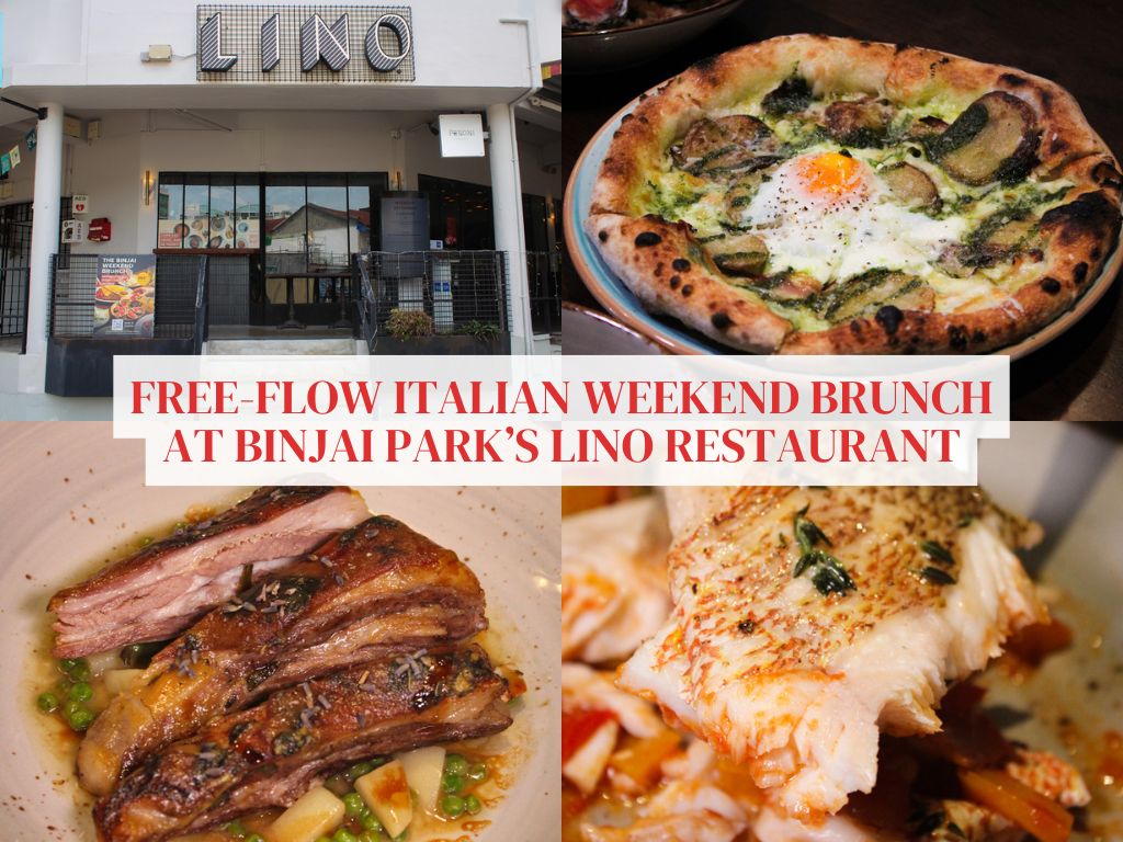 Lino Restaurant’s Binjai weekend brunch menu with free-flow Italian food is one for the big eaters