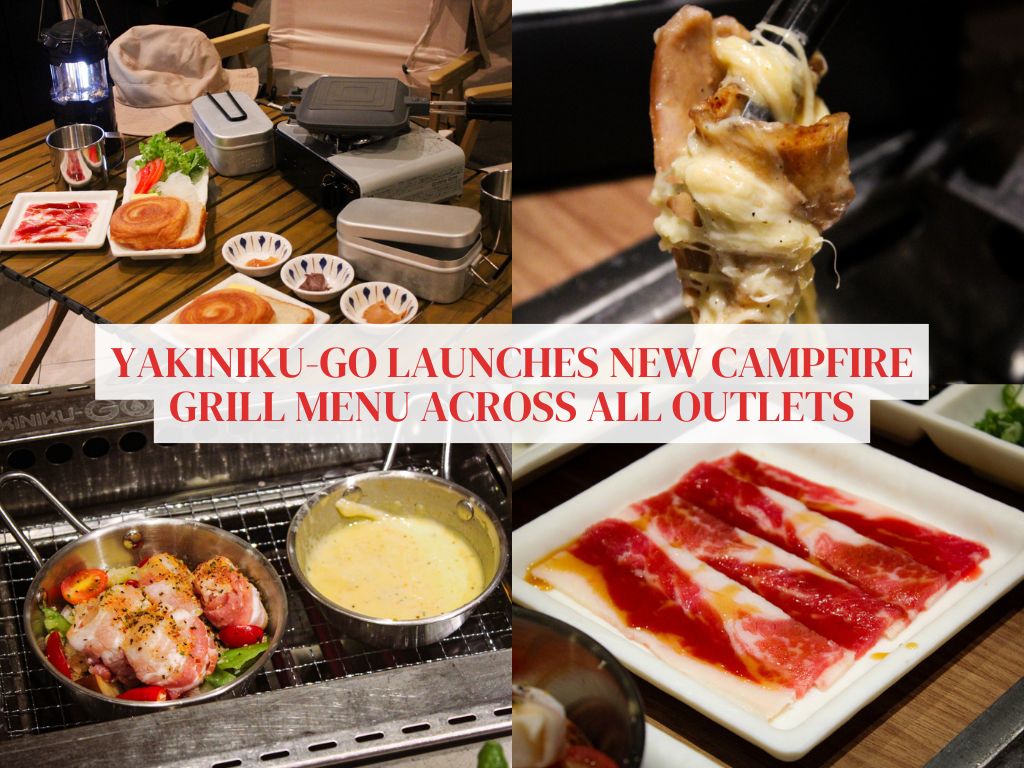 Yakiniku-Go’s new campfire grill menu is made for you to grill, dip, and mix as you like