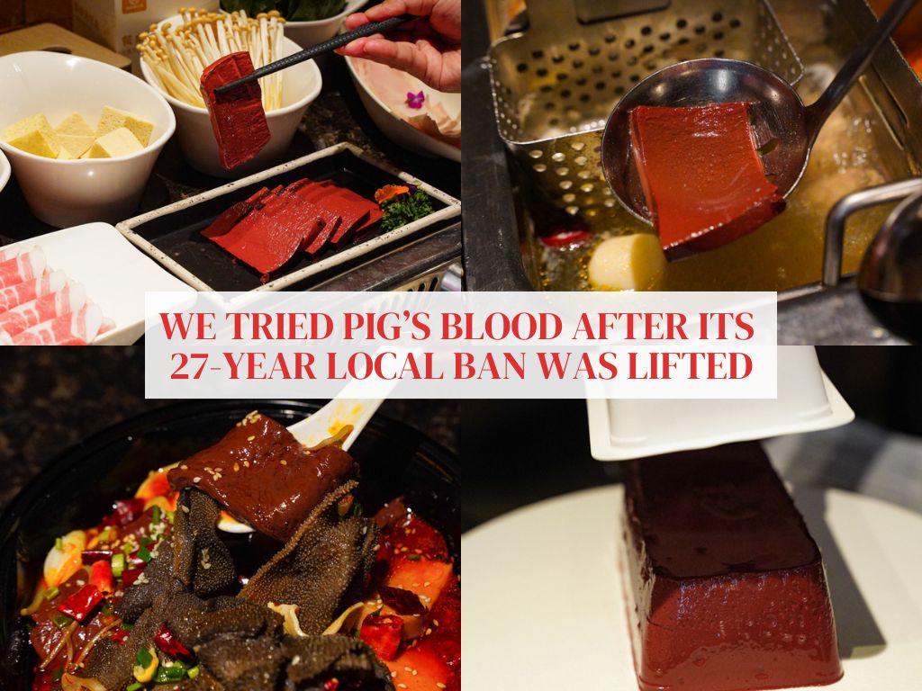 Pig’s blood is back in SG after nearly 30 years. Here’s our take