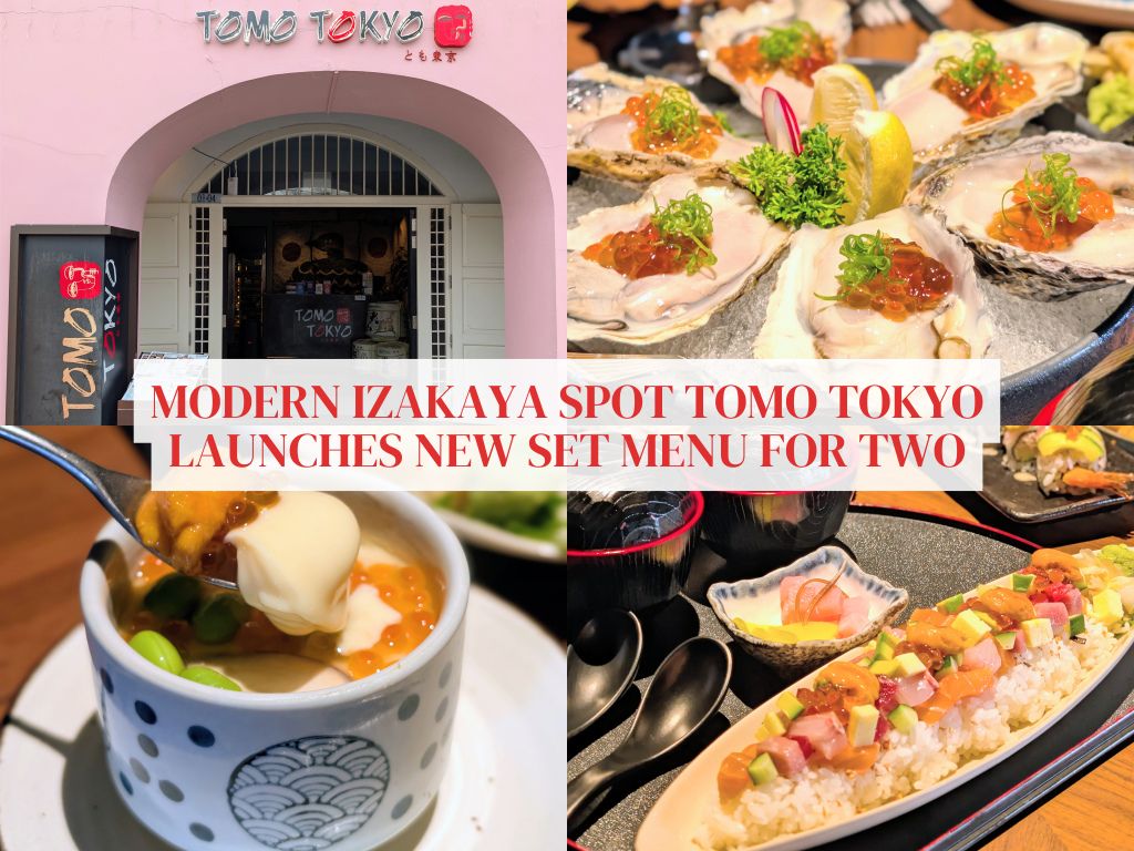 Tomo Tokyo’s new five-course set for two brings fresh, curated dining to Clarke Quay