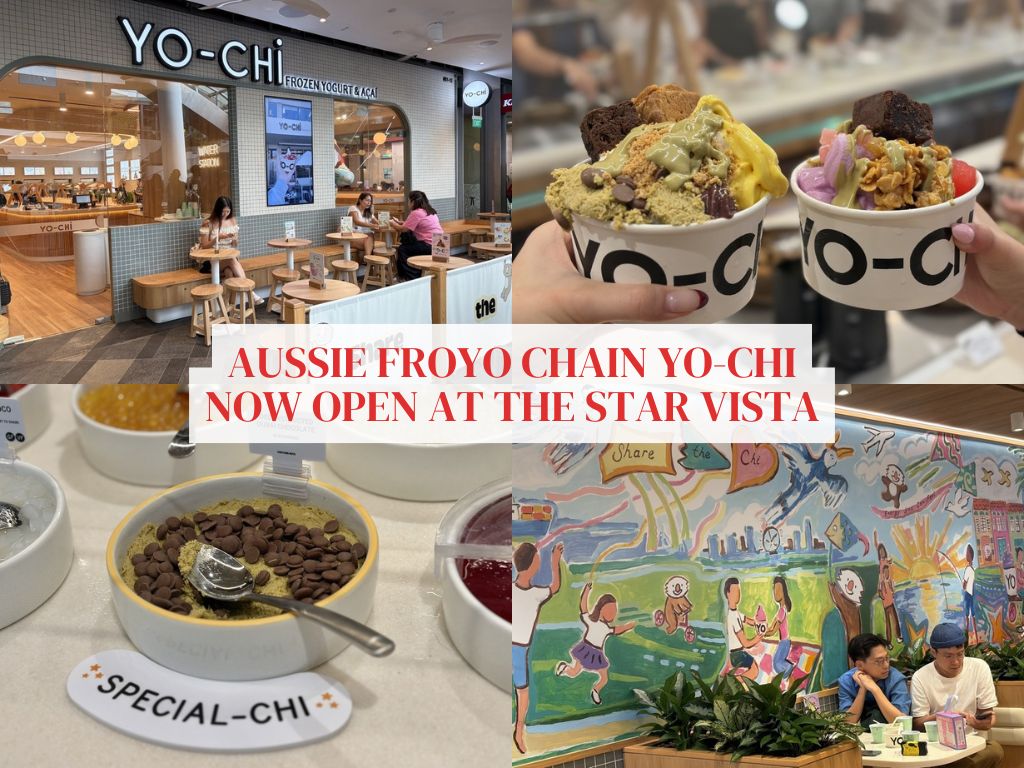 Australian froyo concept Yo-Chi opens new outlet at Star Vista in Singapore