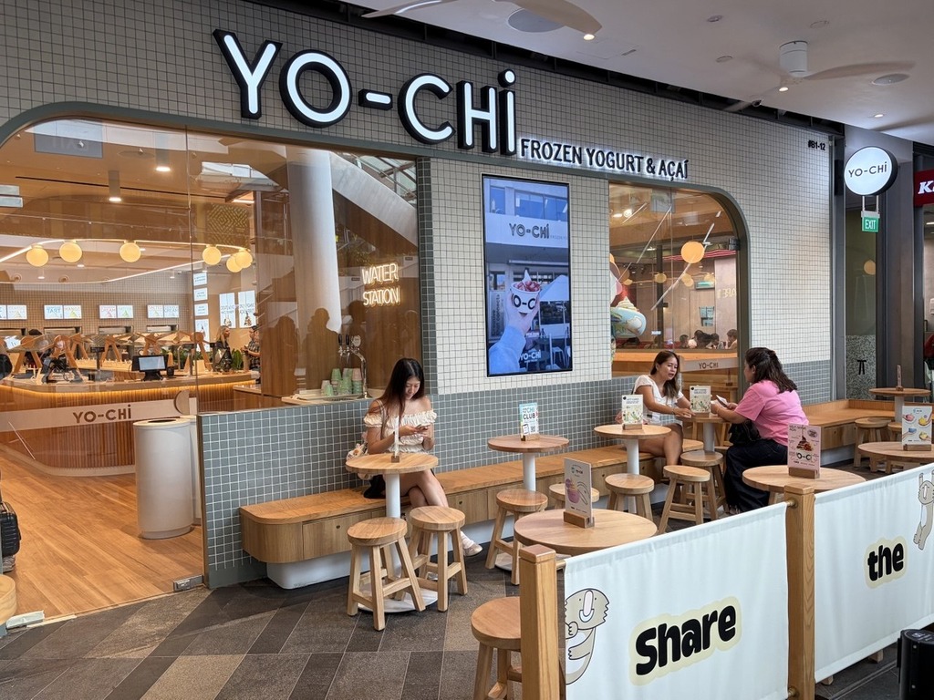 Yo-Chi’s new outlet at The Star Vista. Photo: Shannon Ong/HungryGoWhere Yo-Chi new outlet Star Vista