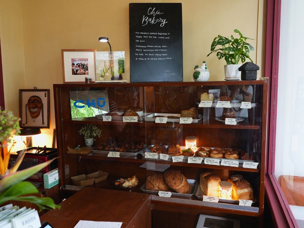 You can enjoy Chu and Co’s bakes on the spot, or take them away. Photo: Shannon Yap/HungryGoWhere
