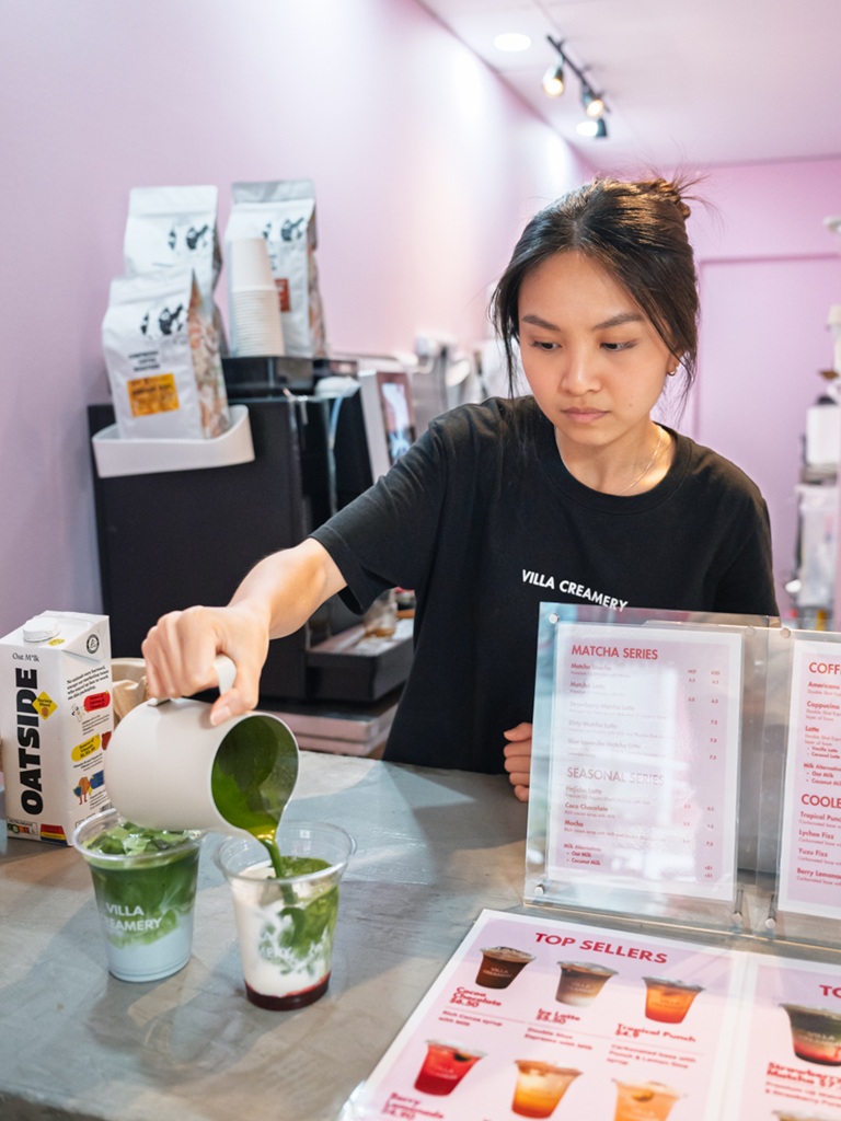 Michelle has chosen to forge her own path as an F&B entrepreneur. Photo: Abdul Rahim Anwar/HungryGoWhere villa creamery