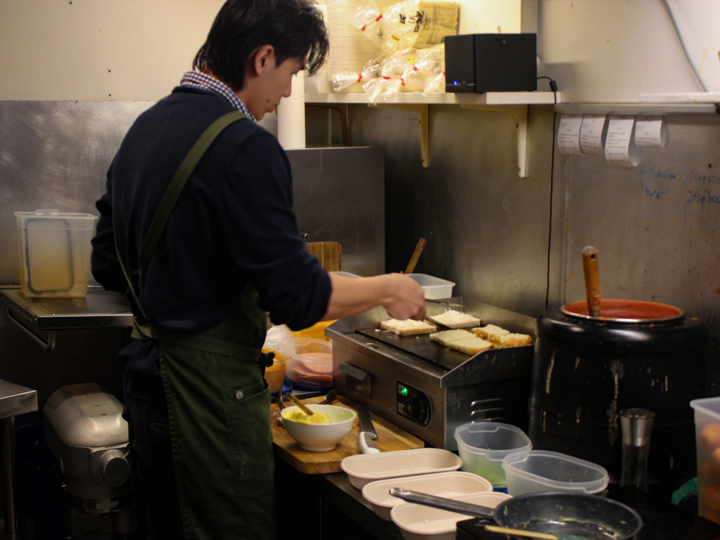 Each sandwich is made to order, and grilled in its small kitchen. Photo: Angeline Ang/HungryGoWhere cottage kitchen and bakery upper thomson