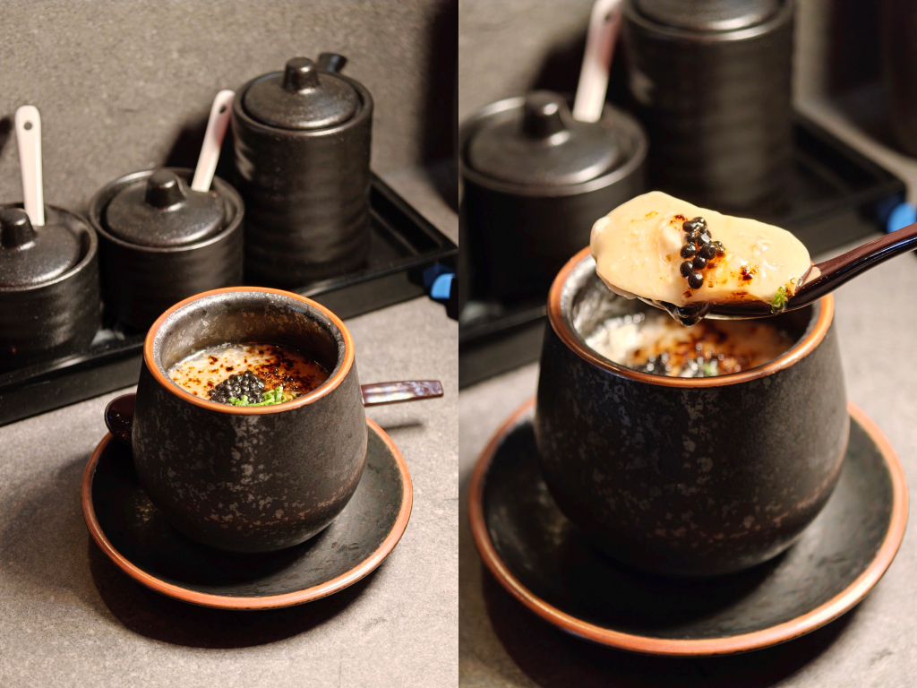 Truffle seafood chawanmushi. Photo: Zawani Abdul Ghani/HungryGoWhere satori amoy street