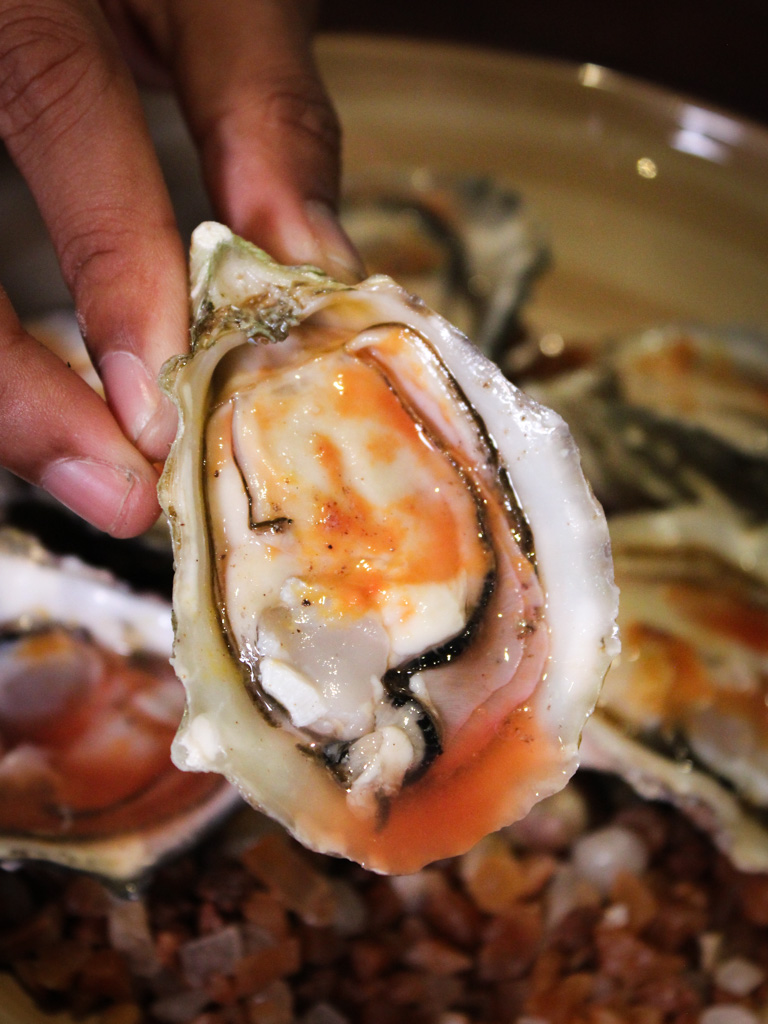 Canadian oyster. Photo: Angeline Ang/HungryGoWhere Lino Restaurant Binjai Park Brunch
