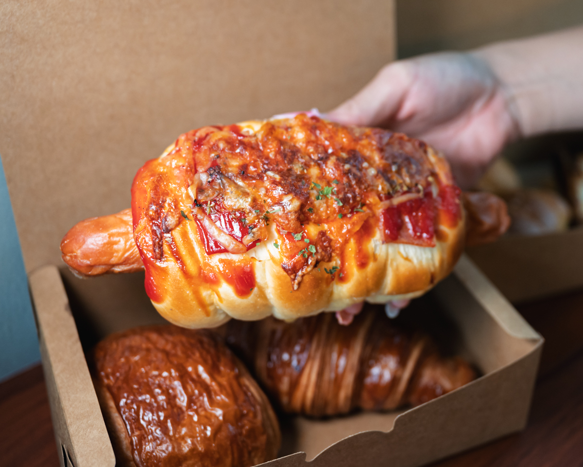 Go on, get this sausage bread. Photo: Abdul Rahim Anwar/HungryGoWhere flour artisanal bakery