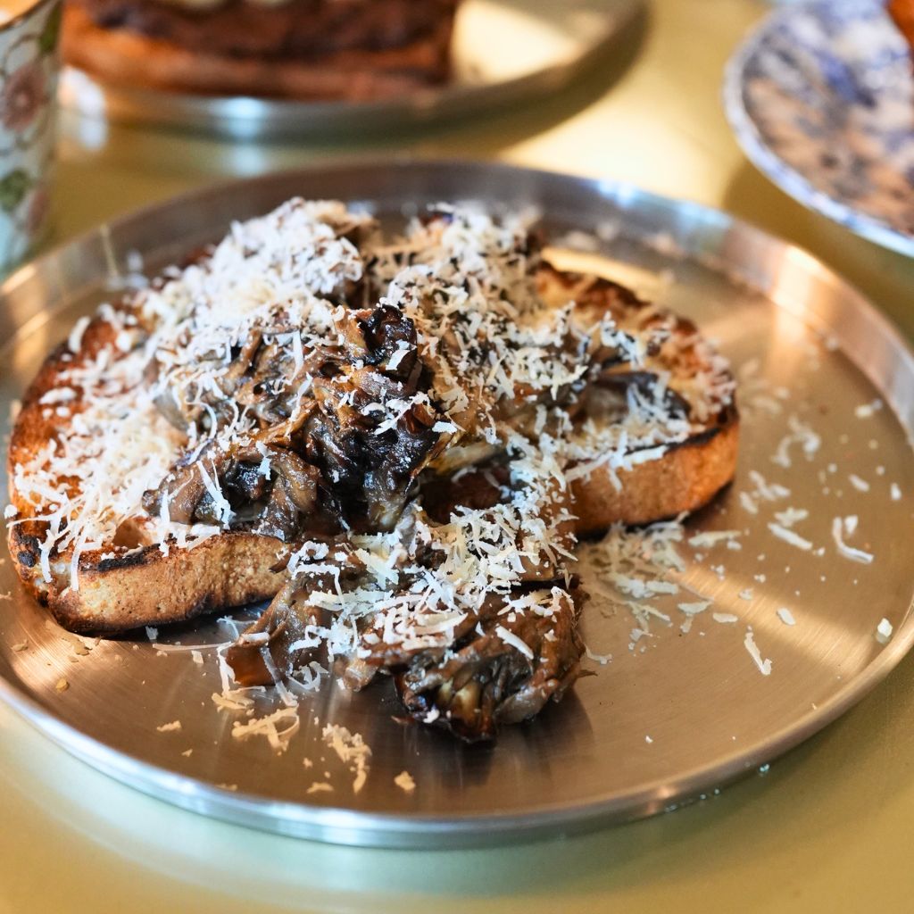 If you’re a fan of mushrooms, the kombu maitake toast is a great pick. Photo: Shannon Yap/HungryGoWhere