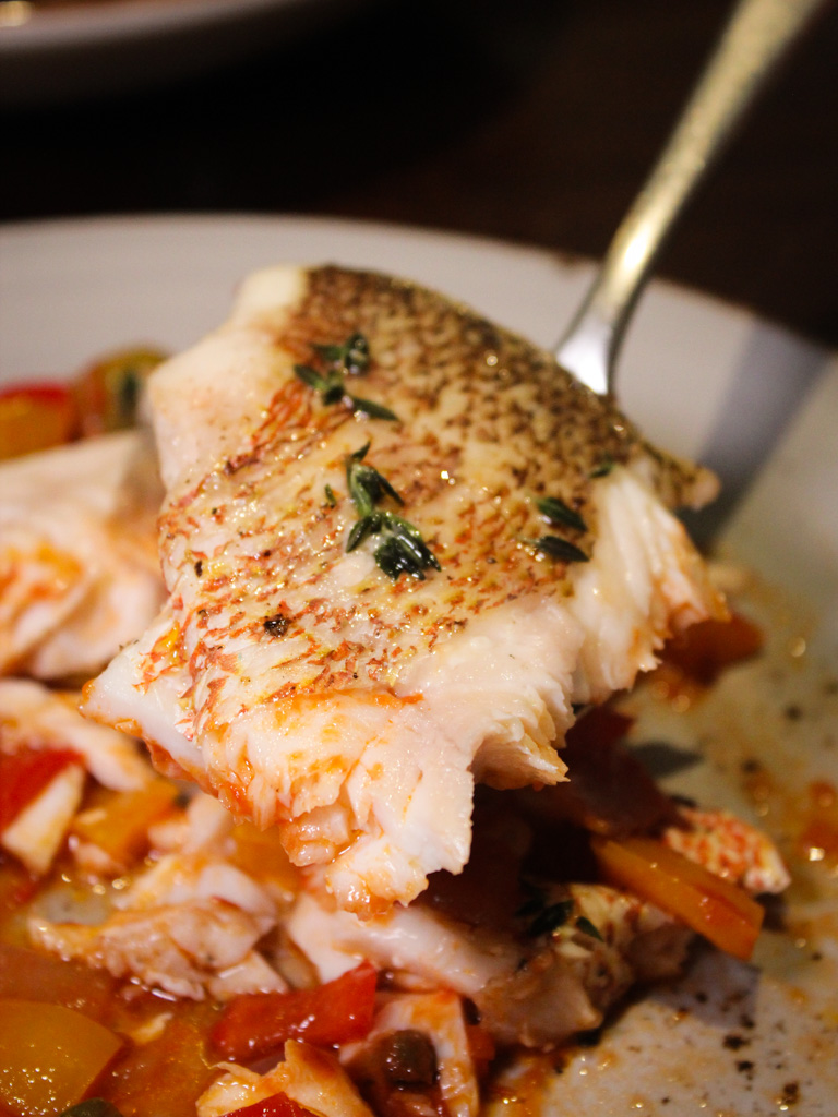 Red snapper. Photo: Angeline Ang/HungryGoWhere Lino Restaurant Binjai Park Brunch