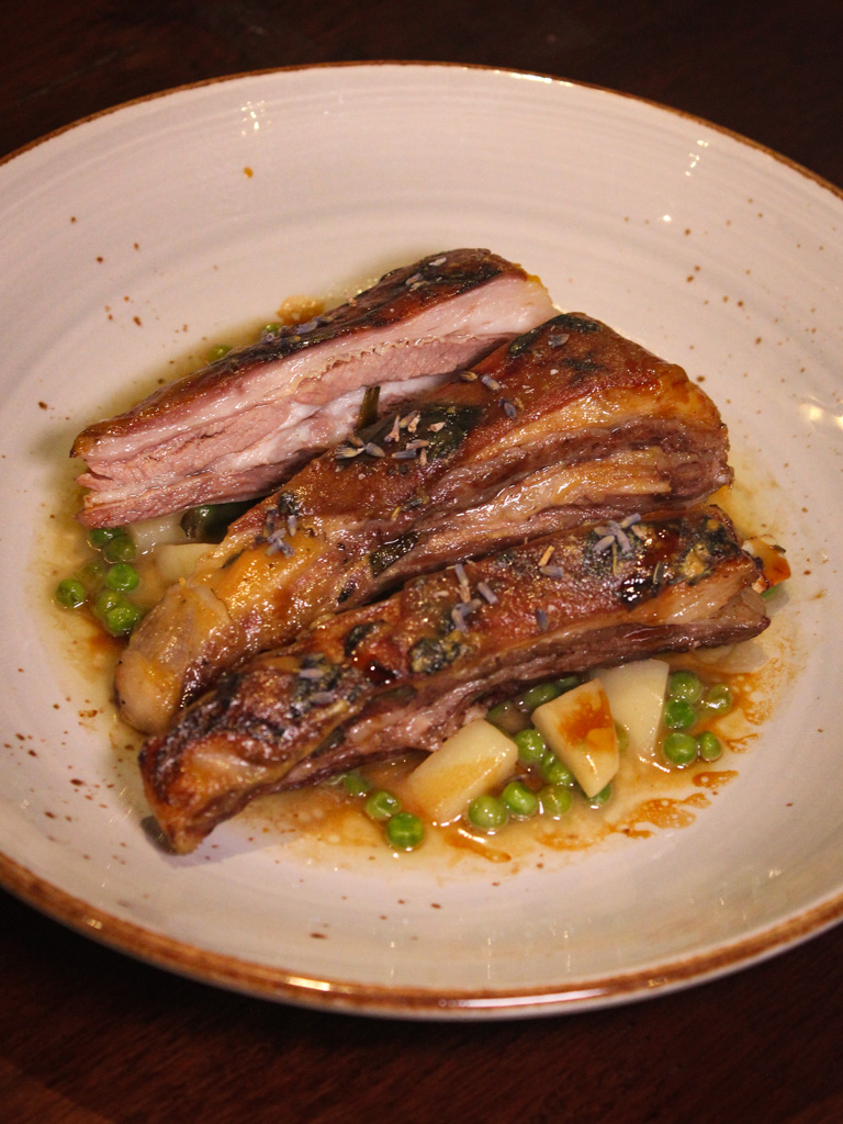 Lamb spare ribs. Photo: Angeline Ang/HungryGoWhere Lino Restaurant Binjai Park Brunch