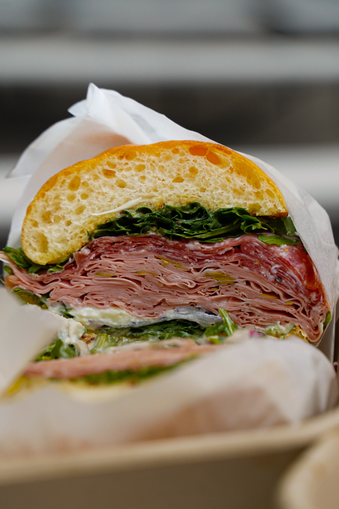 park bench deli ocean financial centre