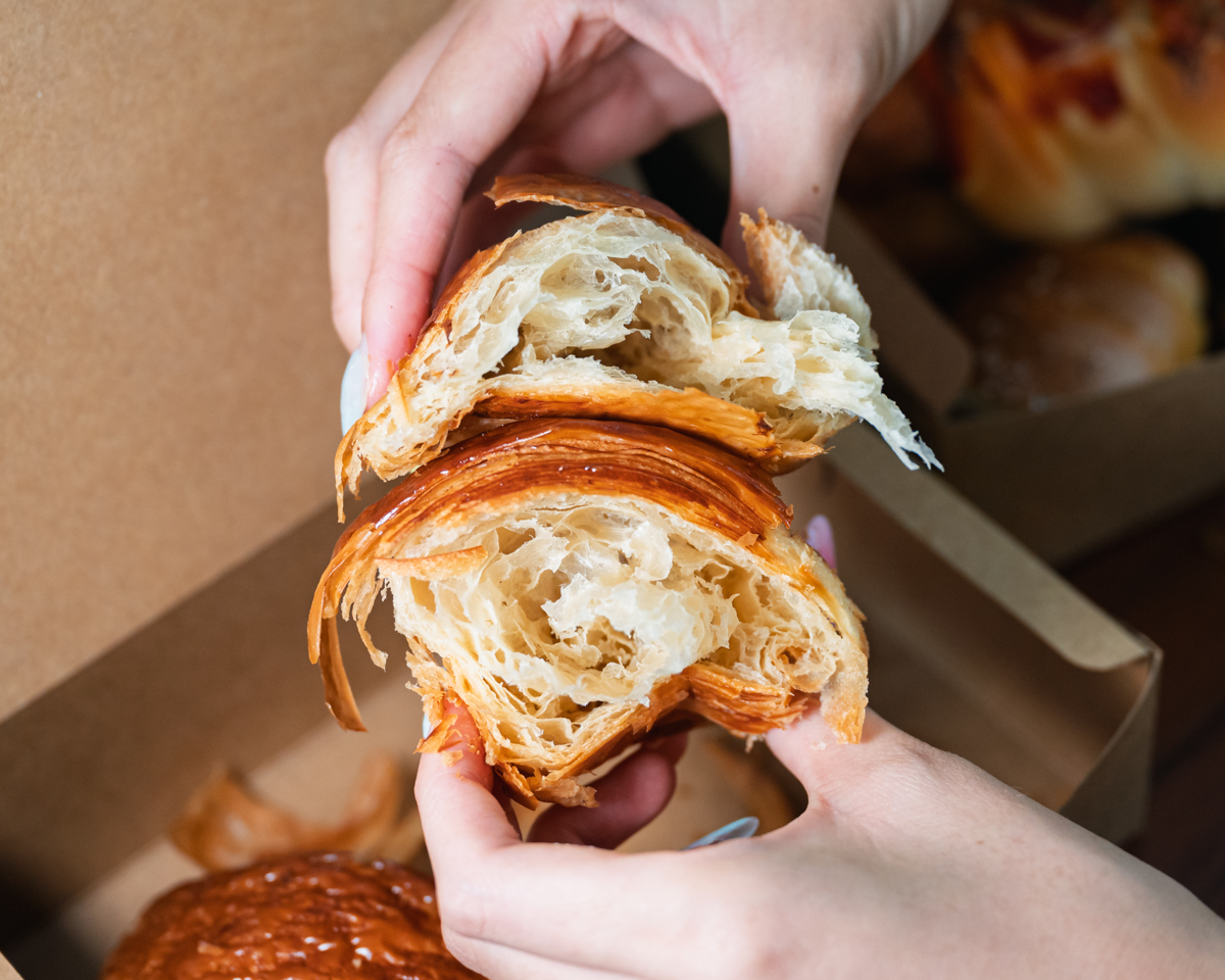 We’re all for a properly done butter croissant. Photo: Abdul Rahim Anwar/HungryGoWhere flour artisanal bakery
