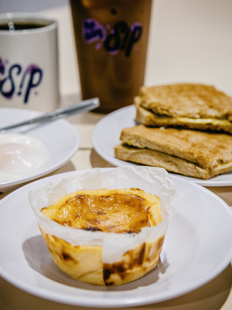 The Daily Sip’s Basque cheesecake. Photo: Ravin Thiruchelvam/HungryGoWhere the daily sip