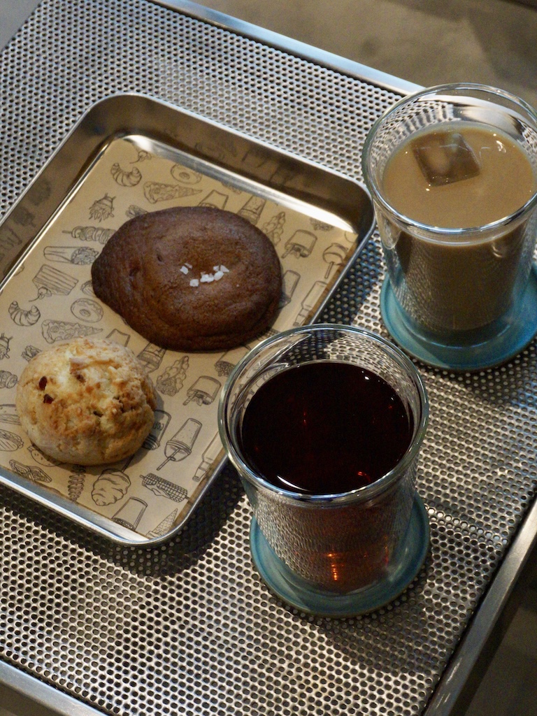 Oat cold brew and honey pear pu’er cold brew. Photo: Hannah Tan/HungryGoWhere Drip & Drool