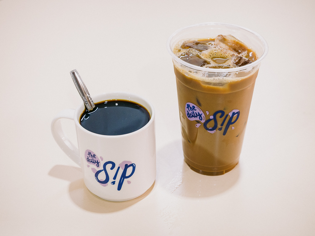 The Daily Sip’s kopi-O (hot) and kopi-C (cold). Photo: Ravin Thiruchelvam/HungryGoWhere the daily sip