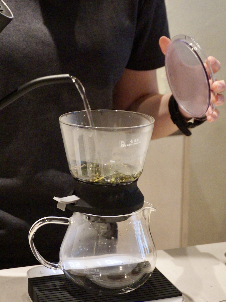 Steeping process for the tea. Photo: Hannah Tan/HungryGoWhere Drip & Drool