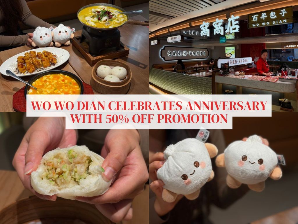 Wo Wo Dian marks second anniversary with 50% off, new menu items, and exclusive plushie