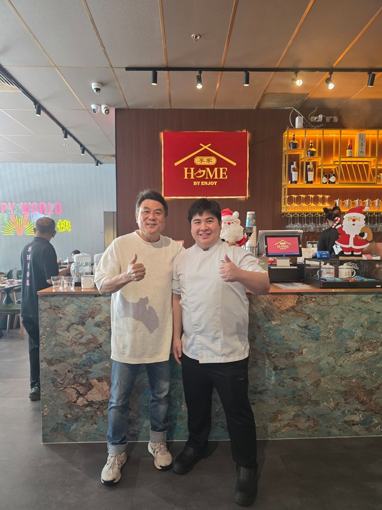 From left: Filmmaker Jack Neo and Joel Ong at Home by Enjoy. Photo: Home by Enjoy home by enjoy