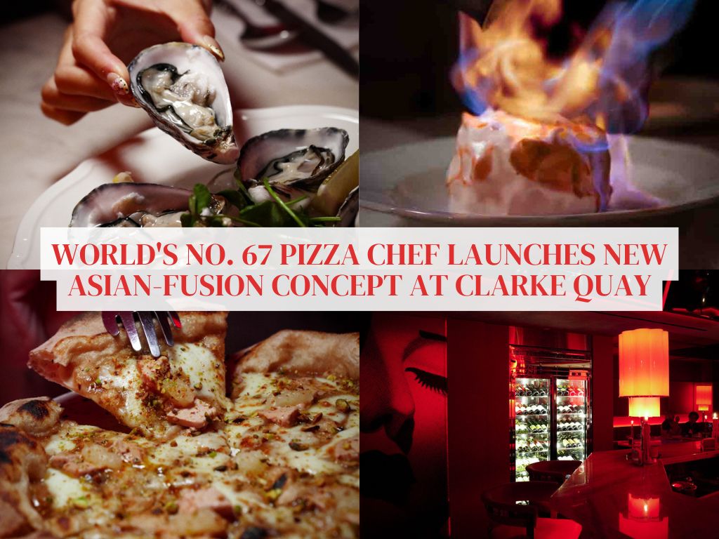 Behind Clay: No. 67 best pizza chef shakes things up at Clarke Quay with foie gras pizza and mala pork belly