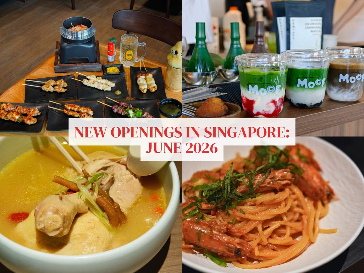 New openings in Singapore: June 2026