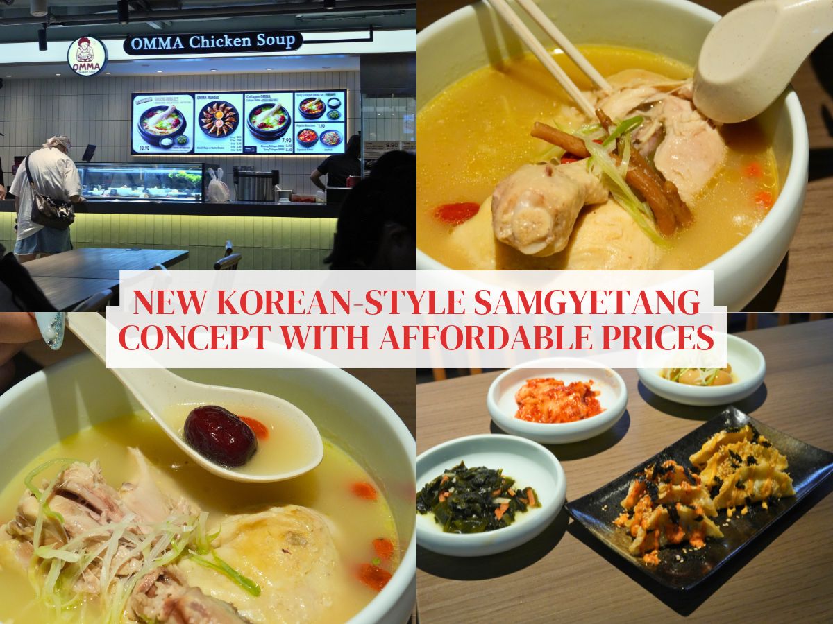 Omma Chicken Soup: Affordable Korean-style samgyetang hawker concept opens 3 outlets in 3 months