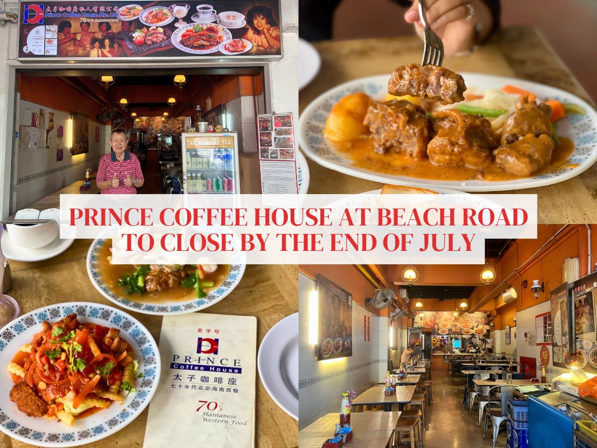 Final countdown: Prince Coffee House to close its doors at Beach Road in July