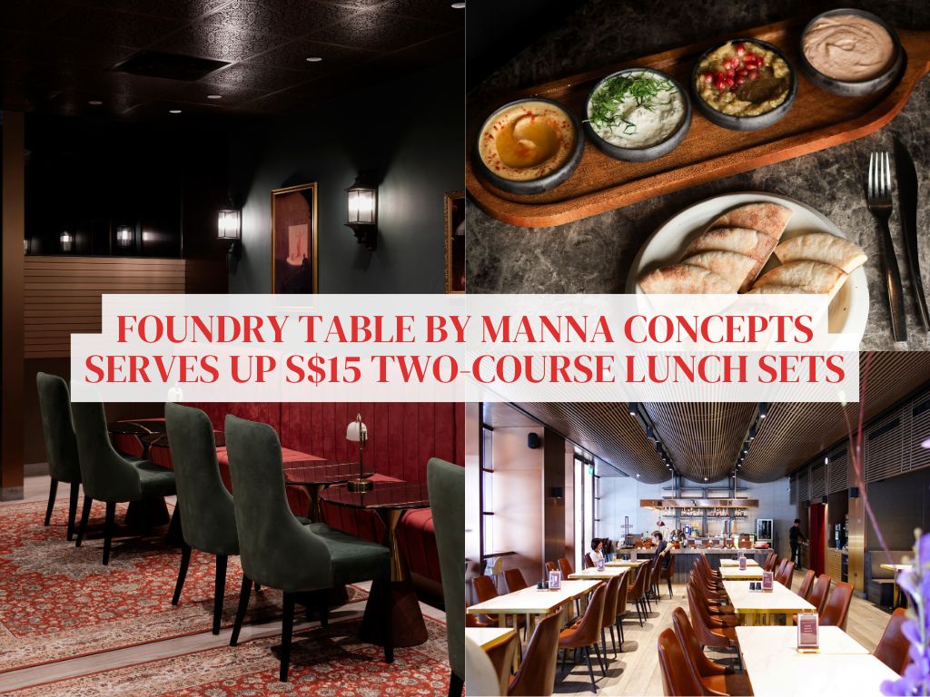 Foundry Table: New Mediterranean-European concept in Bugis has lunch sets from S$15