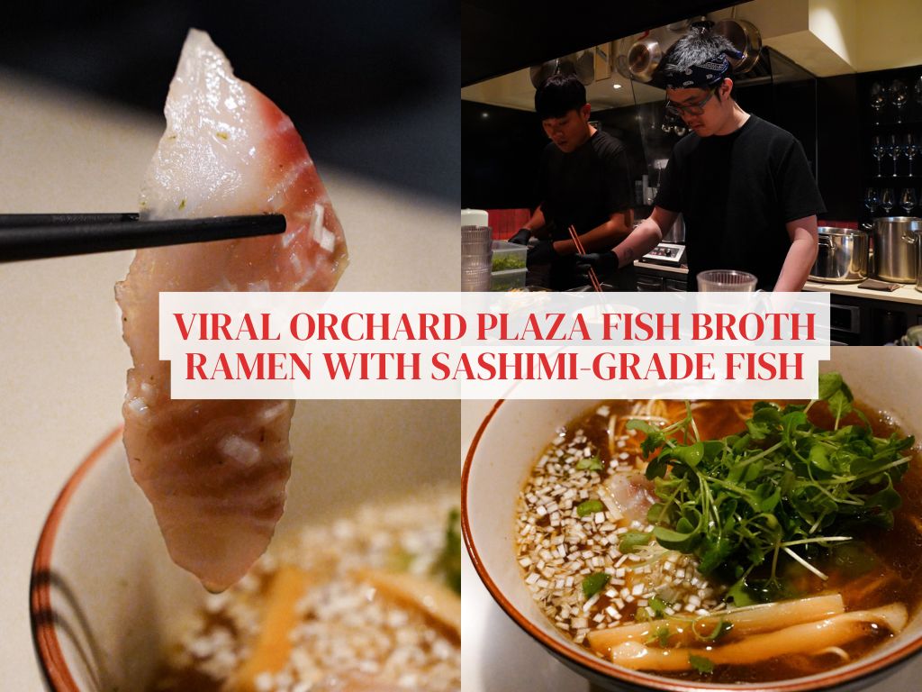 Yet To Name Ramen: Orchard Plaza’s viral S$15 fish-broth ramen with sashimi-grade fish