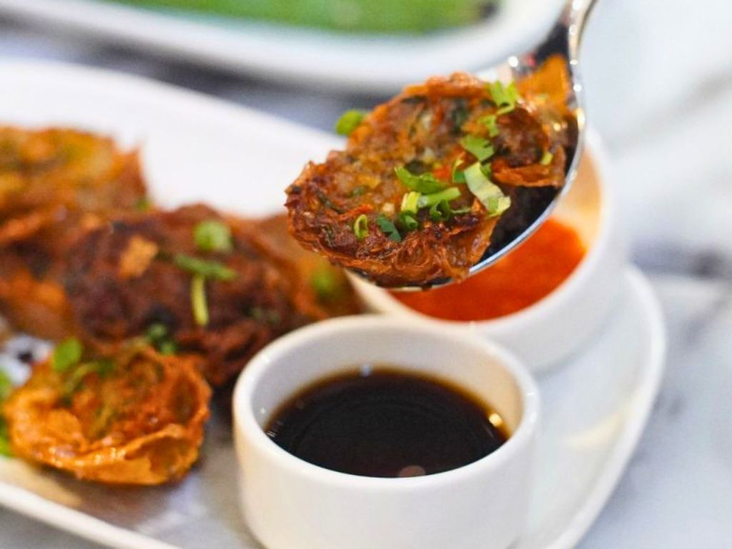 Ngoh hiang. Photo: Evan Mua/HungryGoWhere Funan Mall food