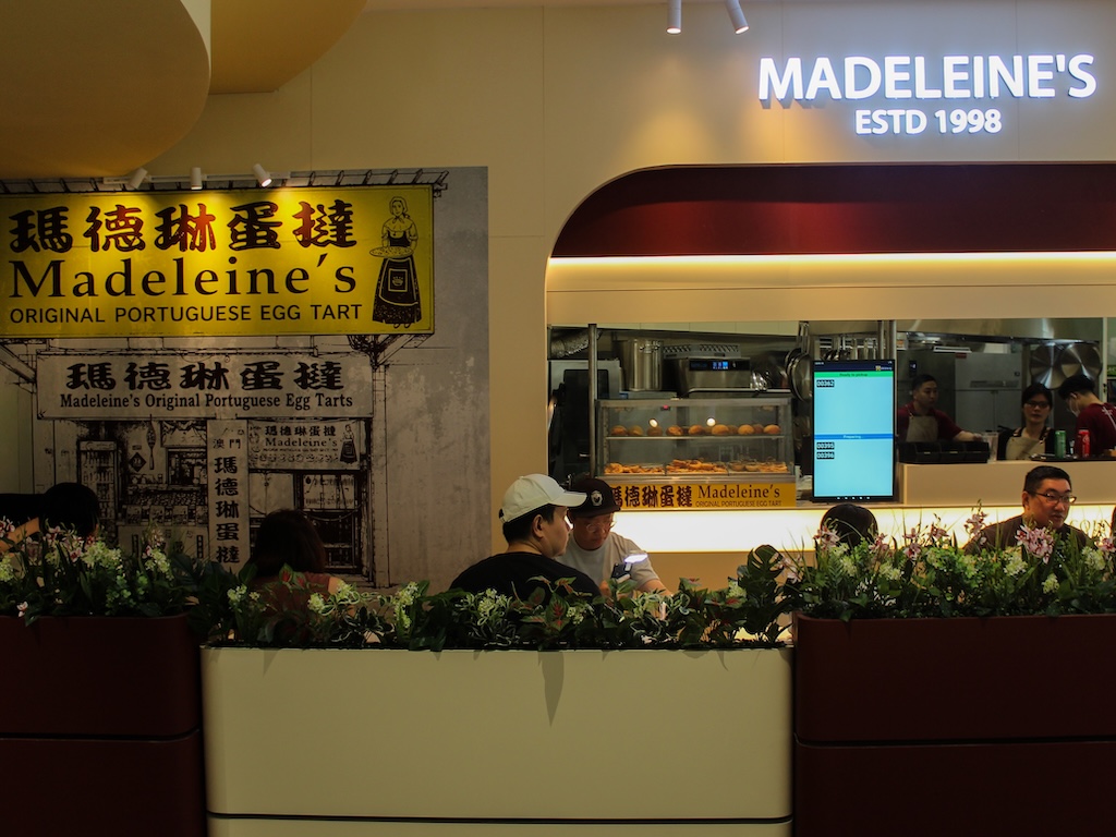 Madeleine’s Original Portuguese Egg Tart Aperia Mall