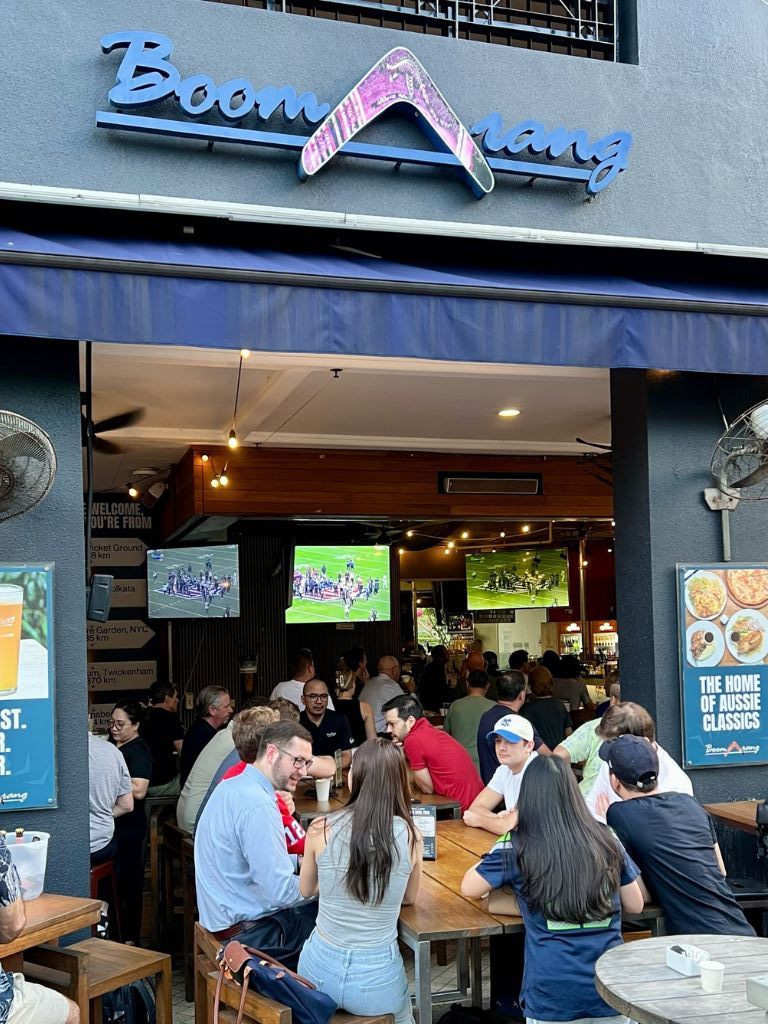 Watch the action play out across nine televisions! Photo: Boomarang Bistro & Bar/Facebook World Cup 2026