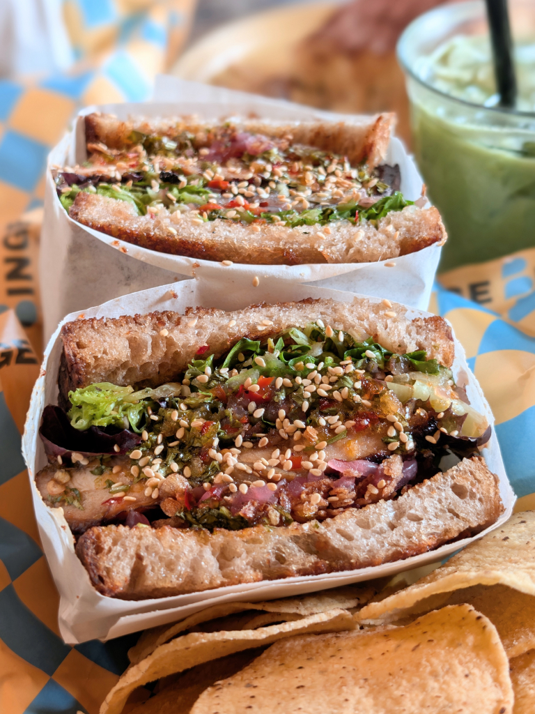 Bangkok Chicken. Photo: Zawani Abdul Ghani/HungryGoWhere sandwiches in singapore