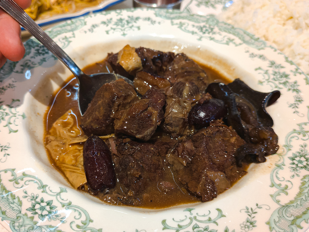 The Hainanese mutton in sweet savoury stew is the dish to order here. Photo: Gary Lim/HungryGoWhere cookboys by han's