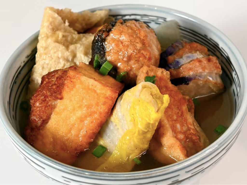 Handmade yong tau foo signature set. Photo: hakkabond.com Funan Mall food