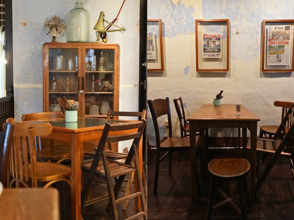 Kopi Harian went viral for a good reason — it’s full of old-school charm. Photo: Shannon Yap/HungryGoWhere kopi harian melaka