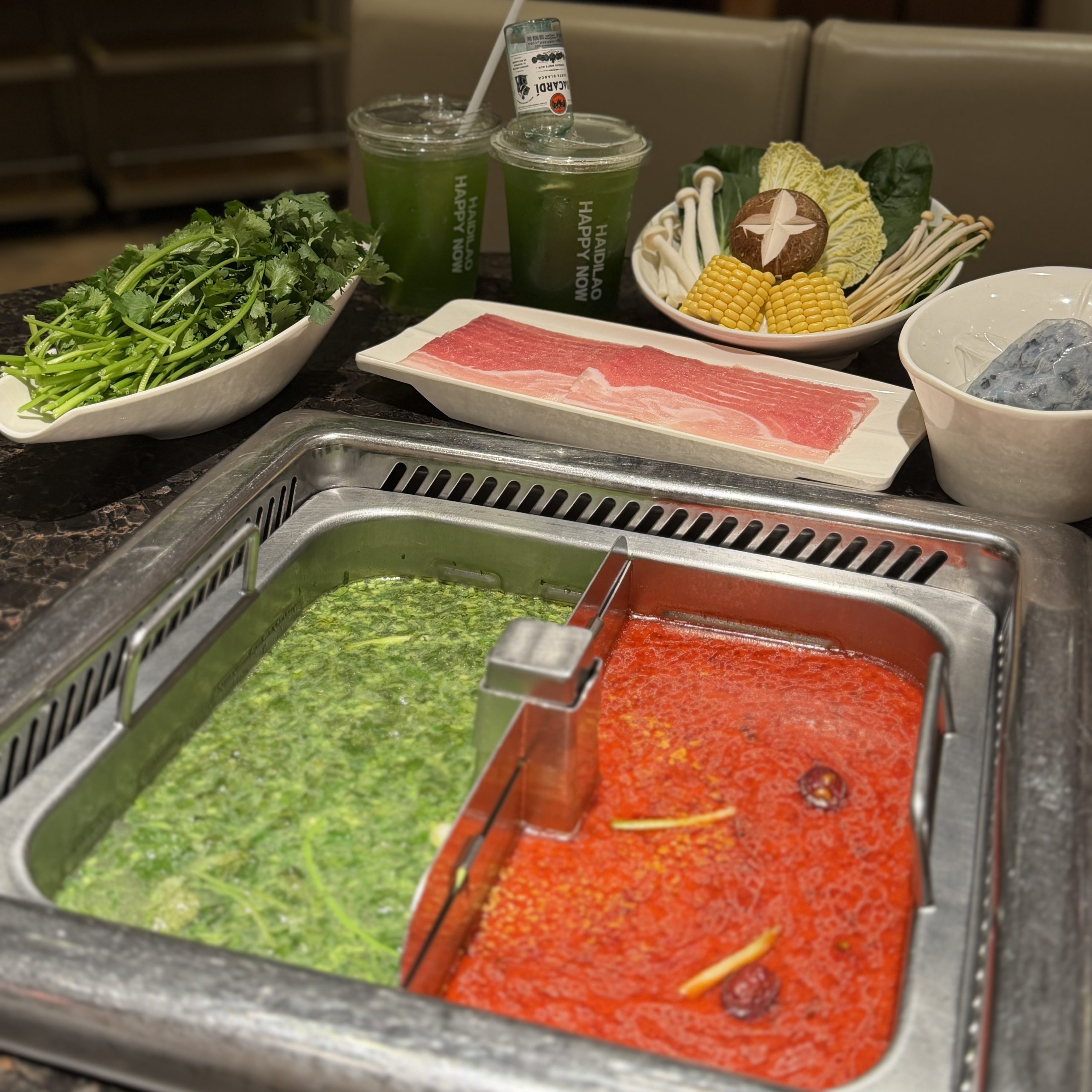 Photo: Jasmine Ng/HungryGoWhere haidilao-singapore-coriander