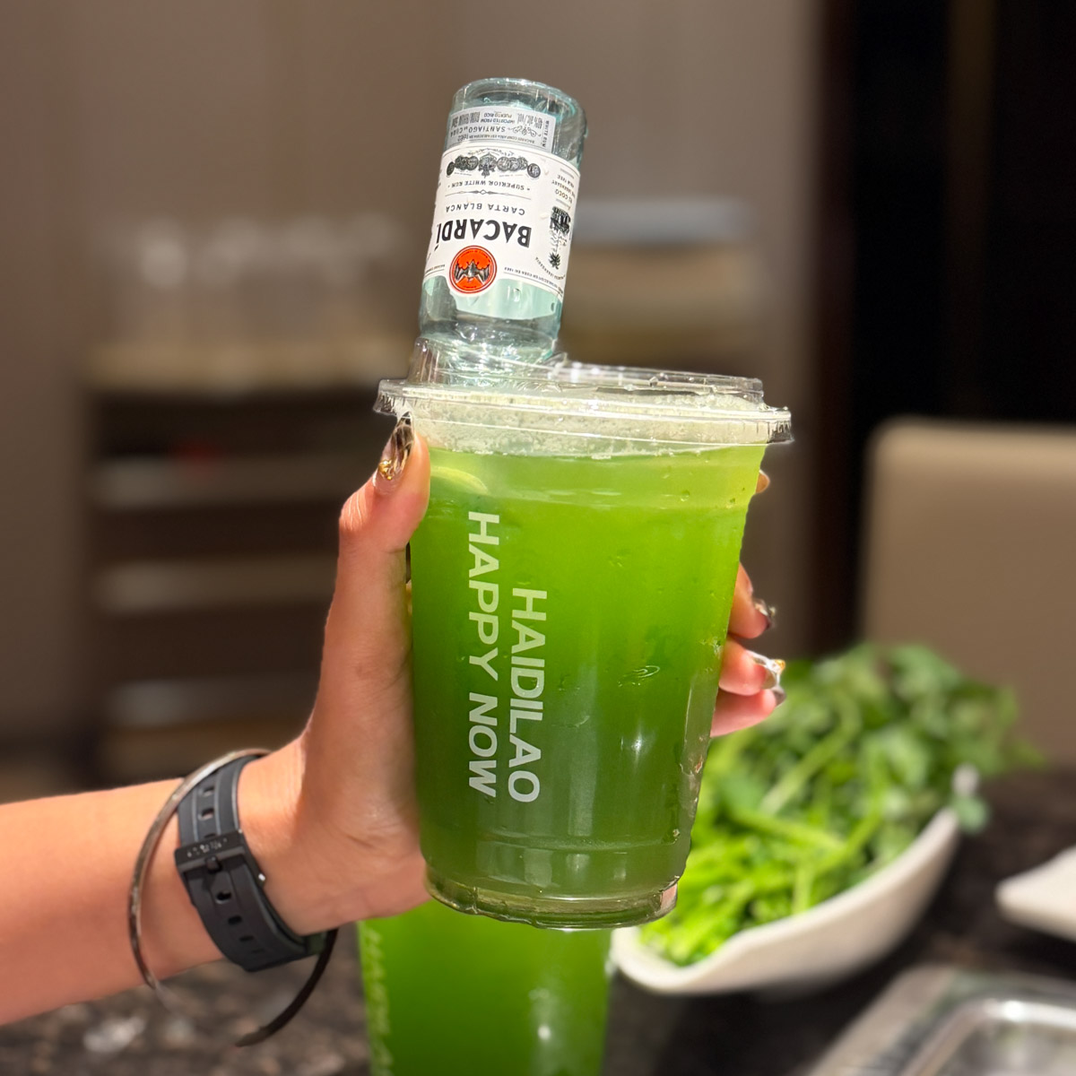 haidilao singapore coriander