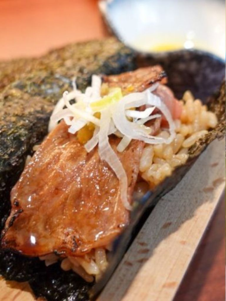 Wagyu beef handroll. Photo: Sarah Chua/HungryGoWhere Funan Mall food