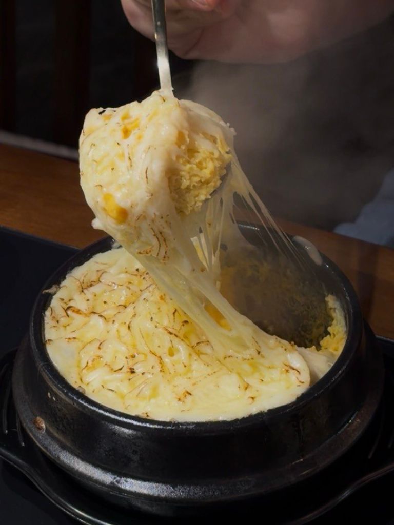 Cheese steamed egg. Photo: Shannon Ong/HungryGoWhere kott-don 360 vivocity