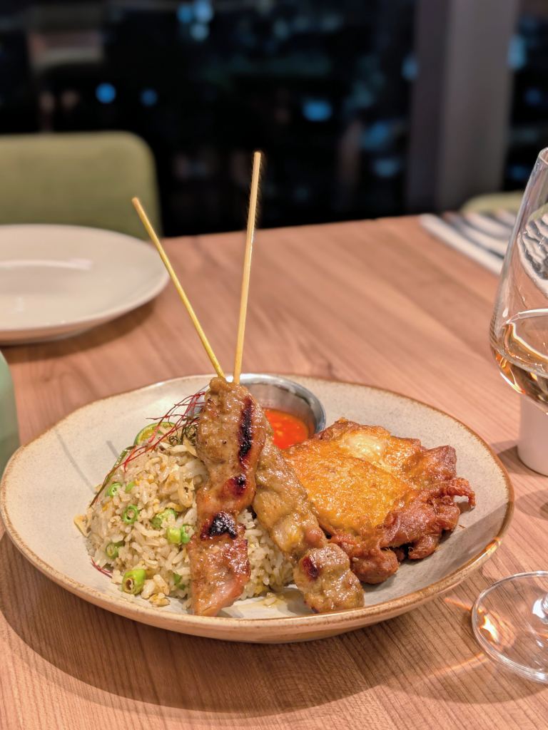 Turmeric & ginger kampung chicken. Photo: Zawani Abdul Ghani/HungryGoWhere Sky22 Courtyard by Marriott Singapore Novena