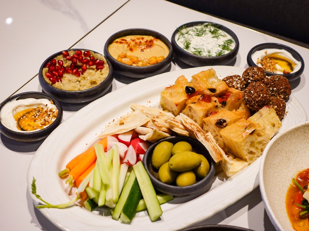 Mezze board. Photo: Sarah Chua/HungryGoWhere Foundry Table Bencoolen